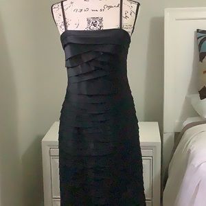 White House black market spaghetti strapped dress